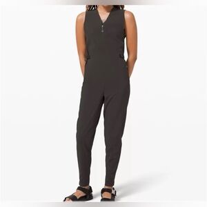 Lululemon LAB Women’s Sarala Jumpsuit. NWT Size L Burgundy